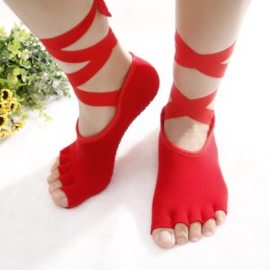 Five-finger Socks Fingerless Non-slip Yoga Socks Women - Image 5