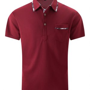 European And American Lapel T-shirt Polo Shirt - Image 5