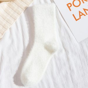 Women Plush Home Sleeping Socks - Image 6