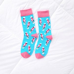 Adult Men And Women Socks Cartoon Animals - Image 5