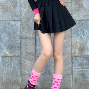 Japanese Subculture Socks To Keep Warm Women - Image 5