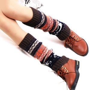 Christmas Socks Women Warm Loose Cute Deer - Image 5