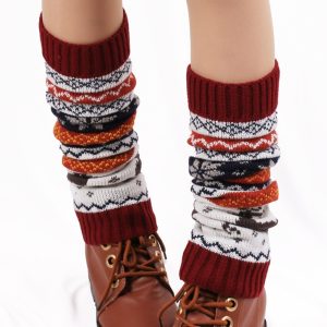 Christmas Socks Women Warm Loose Cute Deer - Image 4