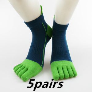 Cotton Toe Socks Men Boy To Protect Ankle Socks - Image 9