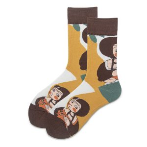 Funny Face Fashion Street Couple Socks Men And Women Socks - Image 2