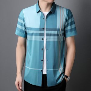 Personalized Men's All-match Slim Shirt - Image 4