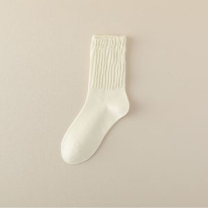 Autumn And Winter Cotton Socks Korean Style Girl Mid-calf Length - Image 7