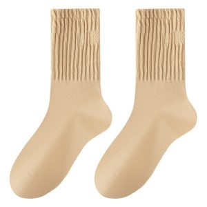 Autumn And Winter Cotton Socks Korean Style Girl Mid-calf Length - Image 5