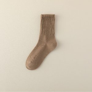 Autumn And Winter Cotton Socks Korean Style Girl Mid-calf Length - Image 9