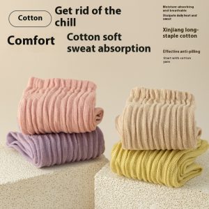 Autumn And Winter Cotton Socks Korean Style Girl Mid-calf Length - Image 3
