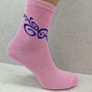 Womens Colourful Patterned Tattoo Socks Pack Of 1 Pairs - Image 6