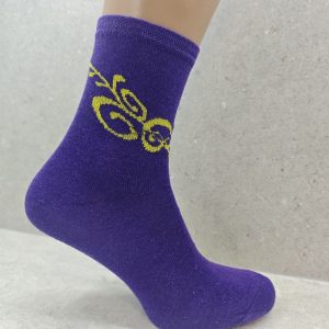 Womens Colourful Patterned Tattoo Socks Pack Of 1 Pairs - Image 3