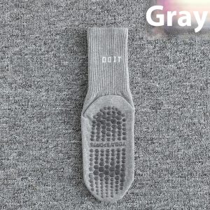 Women's Fitness Women's Socks Trendy Letter Mid-calf Yoga Socks Simple Non-slip Sweat-absorbent Breathable - Image 8