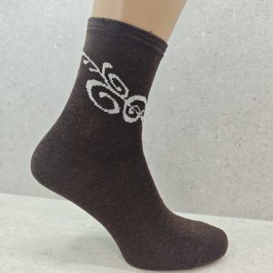 Womens Colourful Patterned Tattoo Socks Pack Of 1 Pairs - Image 4