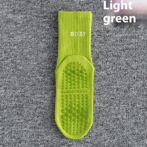 Women's Fitness Women's Socks Trendy Letter Mid-calf Yoga Socks Simple Non-slip Sweat-absorbent Breathable - Image 5