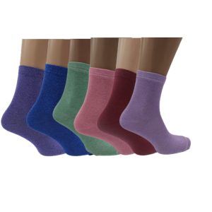 Set Of 1 Pairs Womens Colorful Socks - Image 1