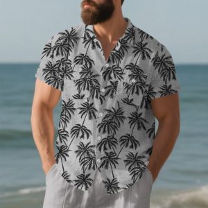 European And American Men's Beach Short Sleeve - Image 5