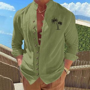 Coconut Vintage Print Slim Men's T-shirt - Image 9