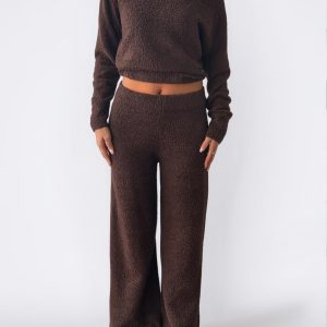 Sports Long-sleeved Sweater Trousers Suit Women - Image 3