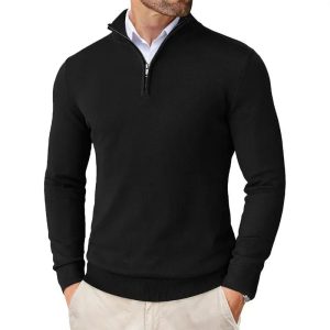 Autumn Men's Season Zipper Sweater Ultra-thin Lightweight - Image 8