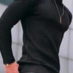 Export Quality English European And American Sizes Jacquard Round Neck Hoodie For Men And Women - Image 5