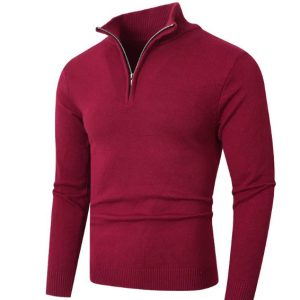 Autumn Men's Season Zipper Sweater Ultra-thin Lightweight - Image 4