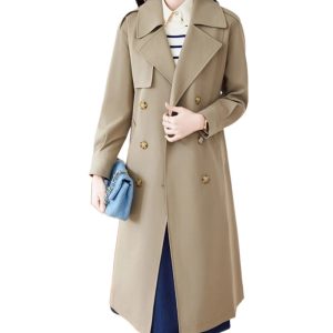 New Autumn Mid-Length Trench Coat For Women - Image 4