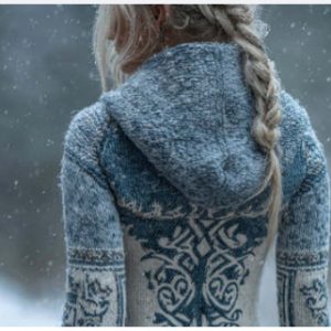 Women's Skin-friendly, Anti-pilling Knitted Cardigan With A Round Neckline, Loose Fit, And Long Length - Image 3