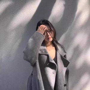 Fashionable Double-sided Cashmere Coat For Women - Image 4